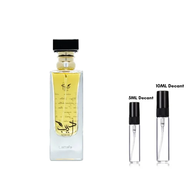 Lattafa Adeeb Perfume by Lattafa 80 Ml EDP Spray (Unisex) for Women